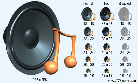 Sound V2 Icon Images