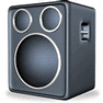 Speaker with Shadow icon