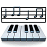 Synthesizer with Shadow icon