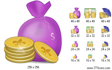 Money Icons - Example