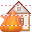 Fire damage icon