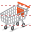 Hand cart icon
