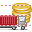 Transportation costs icon