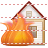 Fire damage icon