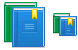 Account books icons
