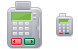 Card terminal icons