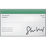 Cheque icon