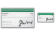 Cheque icons