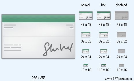 Cheque Icon Images