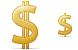 Dollar icons
