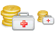 Medical insurance icons