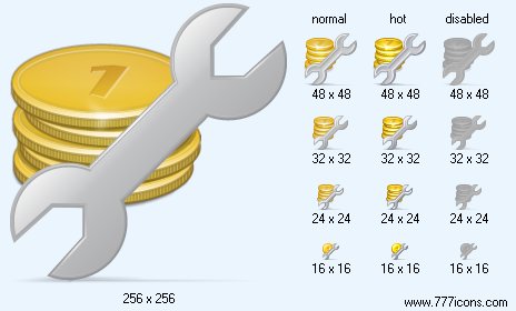 Repair Costs Icon Images
