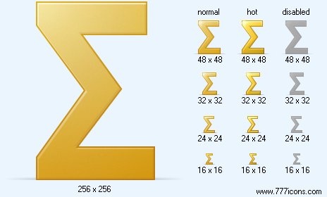 Sum Icon Images