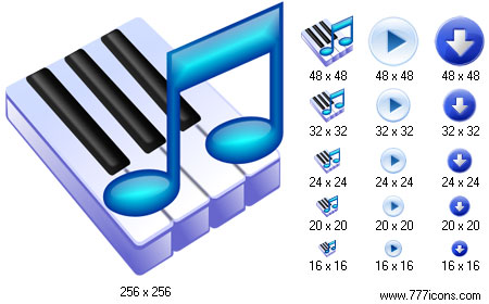 Multimedia Icons for Vista - Example