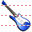 Electric guitar icon