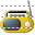 Radio set icon