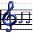 Musical notation icon