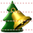 New year bell icon