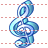 Treble clef icon