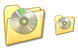 CD folder icons