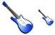 Electric guitar icons