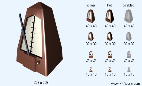 Metronome Icon Images