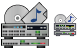 Music kit icons