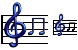 Musical notation icons