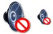 No sound v1 icons