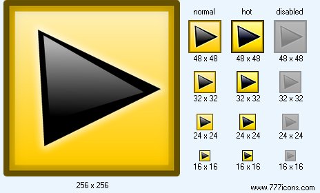Play Animation Icon Images