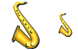 Saxophone icons