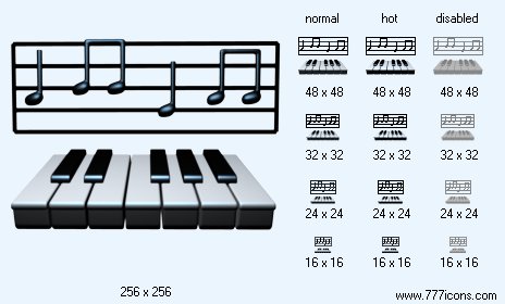 Synthesizer Icon Images