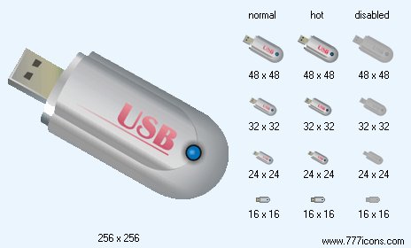 USB-Drive V2 Icon Images