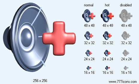 Volume Up Icon Images