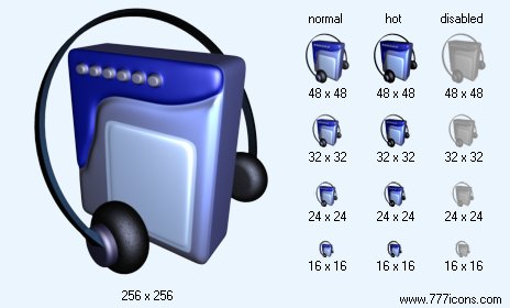 Walkman Icon Images