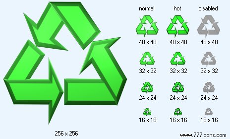Counter-Clockwise Triangle Icon Images
