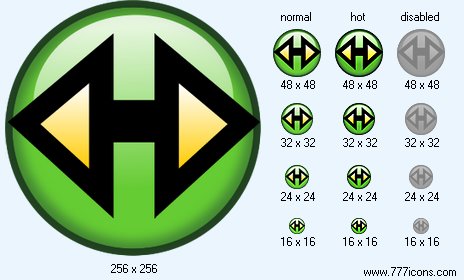 Flip Horizontally Icon Images