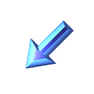 Left-Down V2 icon