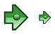 Move right icons