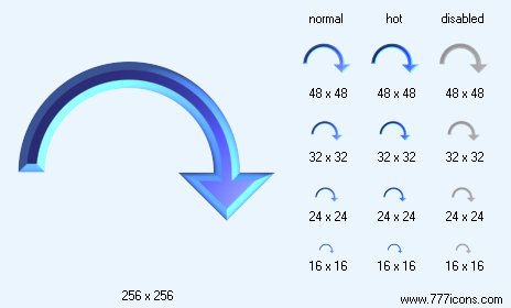 Rotate 180D-4 Icon Images