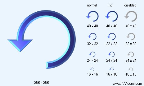 Rotate 270D-4 Icon Images