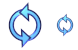 Rotate lr icons