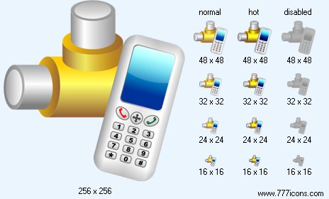 Cell Network Connection Icon Images