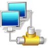 Client Network with Shadow icon