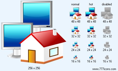 Home Network Icon Images