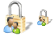 Locked users SH icons