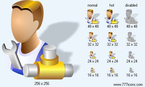 Network Engineer with Shadow Icon Images