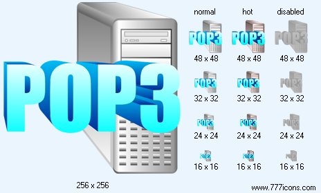 POP3 Server Icon Images