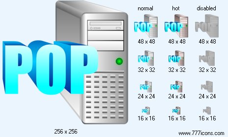 POP Server Icon Images