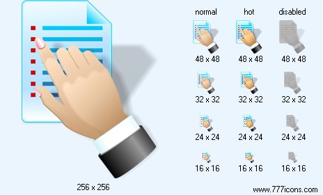 Properties with Shadow Icon Images